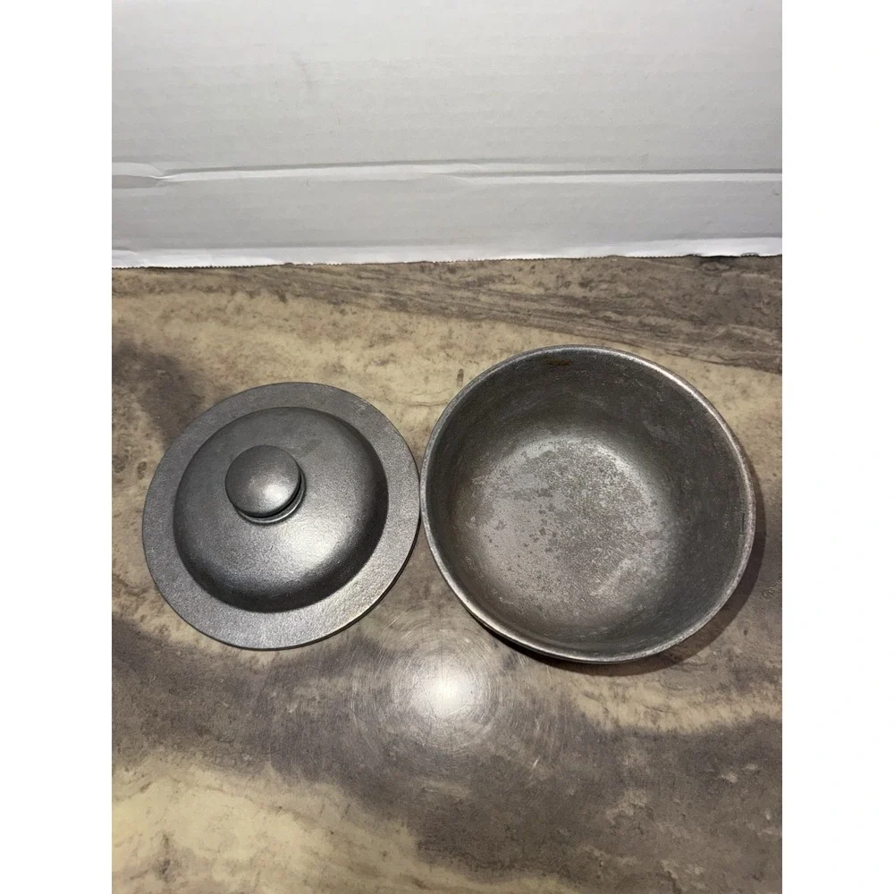 vintage wearever aluminum Mini Pot With Lid 1 Cup Butter Melter‎ Saucepan